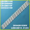 UFDIPLMY LED Backlight Strip 15lamp LED42D15-01(C) 3034201520V Compatible with Haier TF-LED42S39T2S LE42K50F LE42B310G LS42H6000 LE42B510F LS42K5500 view 2