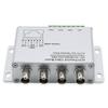 Srutueo 4CH Passive Video Balun for TVI CVI AHD Cameras CCTV Via Twisted Pairs UTP Video Balun 4CH Transceiver BNC to UTP RJ45 view 4