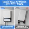 DirectNine Basics Stability Mounting Kit for Starlink Power Supply, Black view 2