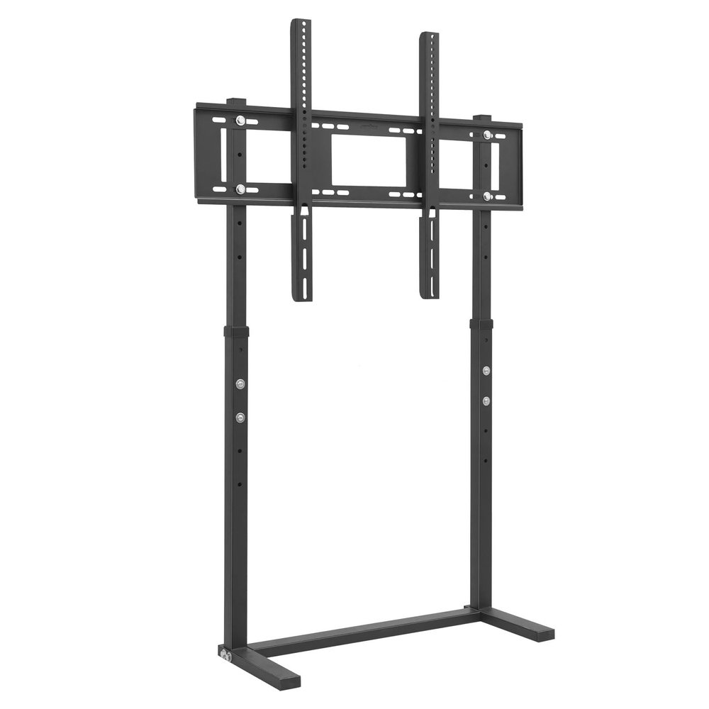 AVXANKTG Floor-Standing TV Stand with Stand, Independent TV cart, Height-Adjustable TV Stand Bracket, Suitable for 32-inch-100-inch Flat-Panel LED LCD Screens(Color:Black)