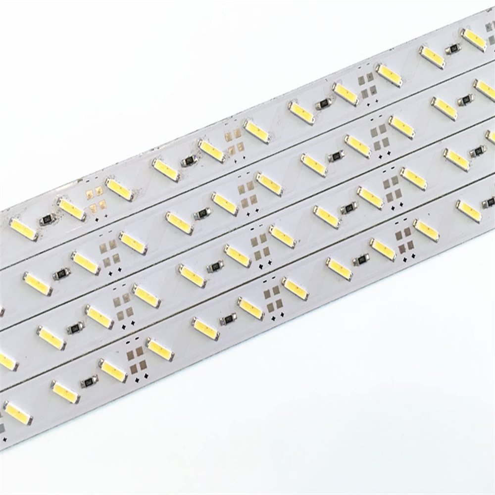 UFDIPLMY 50PCS LED Rigid Bar Lights Non Waterproof 7020 SMD 12v DC White/Cool White