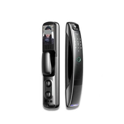 MiJob Cat Eye Smart Electronic Fingerprint Digital Keypad Password Biometric Intelligent Door Lock for Hotel Home