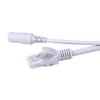 5M/10M/20M/30M Optional 2.1mm/5.5mm Jack RJ45 + DC Power Extension Ethernet CCTV Cable(Size:20m) view 2