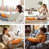 ERGONOV Cozy Pillow Stand with 360 Adjustable Tablet Holder, Wooden Panel, iPad Stand for Hands Free Reading in Bed, Couch, Sofa, Compatible with 4.7"-13" Kindle, iPad, Phone, up to 14" Laptop view 4