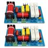 Srutueo 2 PCS PA-2A 2 Ways Speaker Crossover Treble + 450W Pure Bass Subwoofer Frequency Divider Filters DIY Blue PCB+Electronic Components for Home, 500399804 view 1