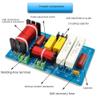 Srutueo 2 PCS PA-2A 2 Ways Speaker Crossover Treble + 450W Pure Bass Subwoofer Frequency Divider Filters DIY Blue PCB+Electronic Components for Home, 500399804 view 3