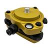 Srutueo Tribrach with Optical Plummet&GPS Tribrach Adapter Carrier with 5/8InX11 Mount Rotate Screw for Total Station GPS GNSS A Easy to Use, Yellow view 1
