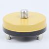 Srutueo Tribrach with Optical Plummet&GPS Tribrach Adapter Carrier with 5/8InX11 Mount Rotate Screw for Total Station GPS GNSS A Easy to Use, Yellow view 2