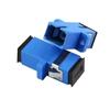 10pcs SC Adapter Single Mode Blue simplex Fiber Optic Connector SC/UPC ftth Coupler P-Fiber(Color:10pcs Green APC) view 2
