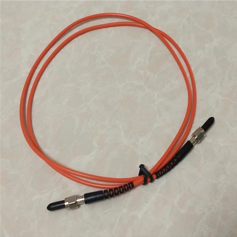 5pcs SMA-SMA-FC-ST Fiber Optic Patch Cable 1M MM SX 62.5/125um 50/125um 2.0mm 3.0mm Multimode Simplex Metal Ferrule(SMA-FC 50-125um 1M)
