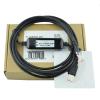 LEC-W1-X105 for SMC Cylinder Driver Programming Cable Transmission Stability Data Cable Communication Debugging Cable Download Cable Dual Chip Design Industrial Grade 3 Meter view 1