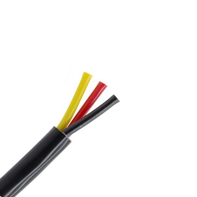 YGC Silicone Rubber Cable High Temperature Cable Sheathing Wire 3 core Waterproof Oil Resistant 4/6 Square -60- +300(Color:3core 4.0mm2)