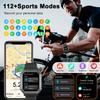 Smart Watch for Men Fitness Tracker: Military Smart Watches for Men Digital Mens Watches Make/Answer Call Running Waterproof Smartwatch Android Phones iPhone Samsung Compatible Heart Rate Monitor view 4