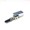 5pcs SMA905 Bare Fiber Adapter 127um Bare Fiber Connection Coupler Ceramic Outer Diameter 3.175mm(Color:Inner hole200u) view 1