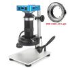 ZTBH Microscope Accessories Kit 1080P HDMI USB Electronic Digital Video Microscope Camera 130X Zoom C Mount Lens USB LED Light for Lab PCB Phone Repair Tools Microscope Slides(Color:ABCD) view 2
