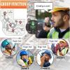 SAMCOM FPCN10A 6 Pcs UHF Walkie Talkies with 6 Way Charging Gang, with 6 Pcs 2 Pin Speaker Shoulder Mic view 3