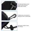 Camera Lens Bag, Shockproof, Scratch Protective Lens Pouch with Hook, Foldable and Portable, for 50mm F/1.8 II, AF 50mm f/1.8D view 2