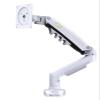 CUFTOBJM F80 Desktop Gas Spring 17-30 Inch LCD LED Monitor Stand Mounting Arm Fully Dynamic Monitor Stand Bearing 2-9 kg(Color:White) view 1