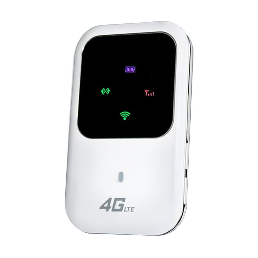 Srutueo 1Set 150Mbps WiFi Modem Car Mobile WiFi Wireless Hotspot Plastic with Sim Card Slot Wireless MiFi