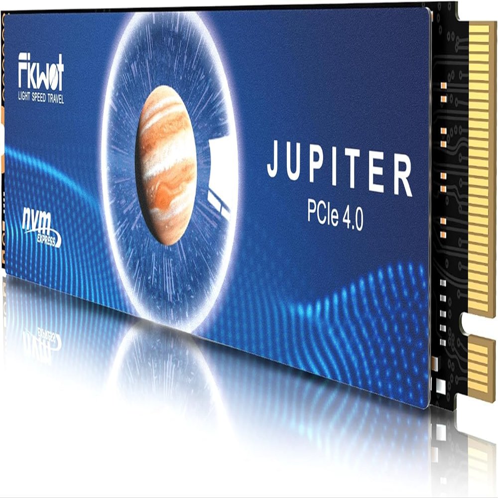 Fikwot FX991 M.2 SSD 2TB NVMe SSD M2 2280 PCIe Gen 4x4, Read Up to 7100MB/s, Internal Solid State Drive for PS5 Laptop Desktop 3D QLC NAND
