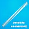 UFDIPLMY 30pcs LED Backlight Strip Compatible with TX-40ES500B TX-40ESW504B TX-40FS503 TX-40ES400B TX-40ESW504 TC-40DS600X IC-D-HWBJ40D660(Color:10 Sets - 30 Pieces) view 2
