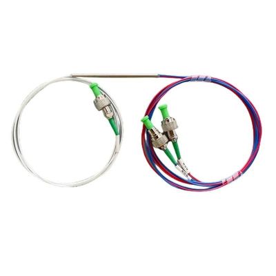 1/2 Fiber Coupler 1260~1620nm Single Mode Fiber Coupler 1X2 Tapered Beam Splitter(Size:50:50)