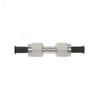 SMA905 Double-Headed Double-nut Quartz Short Fiber Jumper Stainless Steel Connector integrating Sphere Fiber Optic line UV Fiber, Infrared Fiber(Color:Infrared Fiber 800um) view 1
