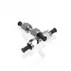 SMA905 Double-Headed Double-nut Quartz Short Fiber Jumper Stainless Steel Connector integrating Sphere Fiber Optic line UV Fiber, Infrared Fiber(Color:Infrared Fiber 800um) view 2