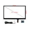 DirectNine Basics 3.5/4.3/5/6.2/7/8/9/10.1 Inch Raspberry Pi Industrial Equipment PC Car Capacitive Digitizer Touch Screen Panel USB Driver Board (10.1 inches 16:9) view 2