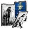 GFRGTFHYT Clear Case for 6" All-New Kindle 11th Generation 2022 Release Only, Stand Kickstand Slim Lightweight Transparent Soft TPU Cover for Kindle 2022 11th Gen E-Reader,Art Watercolor Horse view 1