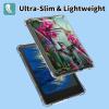 GFRGTFHYT Clear Case for 6" All-New Kindle 11th Generation 2022 Release Only, Stand Kickstand Slim Lightweight Transparent Soft TPU Silicone Cover for Kindle 2022 11th Gen E-Reader,Hummingbird view 3