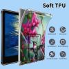 GFRGTFHYT Clear Case for 6" All-New Kindle 11th Generation 2022 Release Only, Stand Kickstand Slim Lightweight Transparent Soft TPU Silicone Cover for Kindle 2022 11th Gen E-Reader,Hummingbird view 4