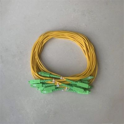 10pcs SC-SC Patch Cord SM SX 1-20m SCAPC-SCAPC SC-SCAPC Fiber Optic Patch Cord Single Mode ftth Patch Cord(Size:1M,Color:SC-SC), JTSF9648