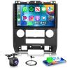 4G 64G Car Stereo for Ford Escape/Ford Kuga/Mazda Tribute 2007-2012 Radio, 9" IPS Touch Screen 36EQ DSP Wireless Carplay Android Auto Bluetooth 5.0 Android 15 GPS FM/RDS WiFi AHD Backup Camera view 1