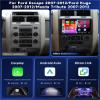4G 64G Car Stereo for Ford Escape/Ford Kuga/Mazda Tribute 2007-2012 Radio, 9" IPS Touch Screen 36EQ DSP Wireless Carplay Android Auto Bluetooth 5.0 Android 15 GPS FM/RDS WiFi AHD Backup Camera view 2