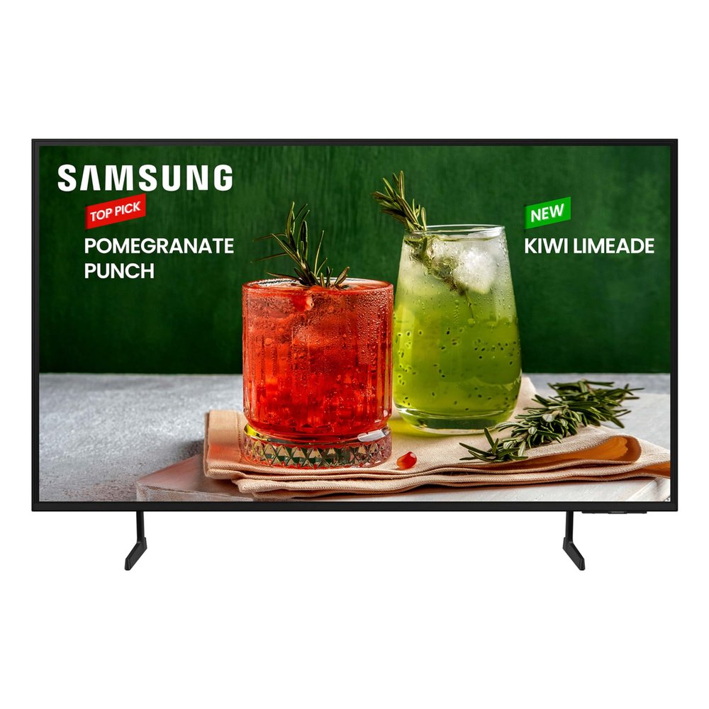 Samsung 85-Inch Class Crystal UHD 4K Bed-H Series HDR Business Pro TV w/ 3-Sided Bezel-Less Slim Design, Use for Digital Signage Displays, Commercial TV, Alexa Built-in (LH85BEDHLG, 2024 Model)