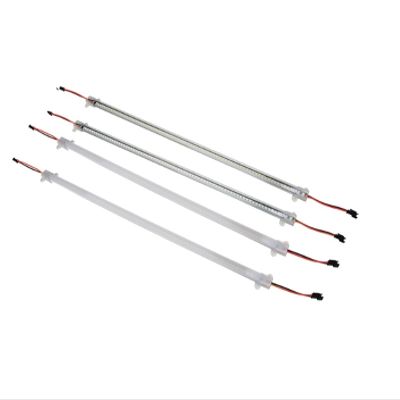 UFDIPLMY 220 V LED Bar Lights 30 CM 40 CM 50 CM 2835 SMD LED Rigid Strip Energy Saving LED Fluorescent Tubes 5pcs(Color:Milky Cover 40cm,Size:Warm White)