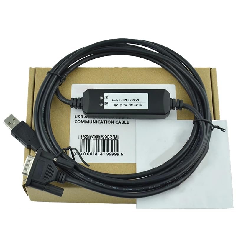 USB-6RA23 Suitable for DC Speed Control 6RA23 24 27 28 Debugging Cable Transmission stabilization Programming Cable Communication Download Cable 3 Meter