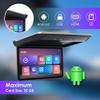 Kunfine Android Car Overhead Player 11.6 Inch Wide IPS Screen Video Car Roof Mount Monitor with Built-in Stereo Speakers Flip Down Overhead Car Monitor Support Bluetooth WiFi HDMI USB NO DVDGrey-B view 4