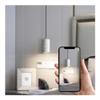 DXYC Modern Green Marble Glass Pendant Light: Copper Island Fixture, Nordic Single Chandelier - Elegant and Natural Stone Design for Bedroom, Dining Room, Kitchen Sink, Restaurant(Color:White) view 2