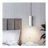 DXYC Modern Green Marble Glass Pendant Light: Copper Island Fixture, Nordic Single Chandelier - Elegant and Natural Stone Design for Bedroom, Dining Room, Kitchen Sink, Restaurant(Color:White) view 4
