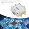 SP4T RF Switch Module, 0.1-6 GHz, Aluminum Alloy Housing, 5V Power Supply, for RF and Radio Communication Systems view 3
