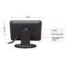 Srutueo Parking Sensor Automotive Reverse Backup Radar Detector with 8 Sensors Front and Rear Mounted 8 Probes Parking Assist, 500353254 view 2