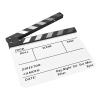 Andoer Acrylic Clapperboard Action Cut Board Movie Film Clapper Film Clapboard Small Clapperboard Movie Director's Slate Cut Action Scene Clapper Board Film Slate Dry Movie Clap Board for Filming view 2