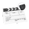 Andoer Acrylic Clapperboard Action Cut Board Movie Film Clapper Film Clapboard Small Clapperboard Movie Director's Slate Cut Action Scene Clapper Board Film Slate Dry Movie Clap Board for Filming view 3
