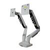 WPTGODGB F160 Gas Spring 10"-27" Dual Monitor Desktop Stand Stand 2-9kg Arms 360 Rotate Computer Screen(Color:White) view 1