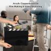 Andoer Acrylic Clapperboard Action Cut Board Movie Film Clapper Film Clapboard Small Clapperboard Movie Director's Slate Cut Action Scene Clapper Board Film Slate Dry Movie Clap Board for Filming view 2