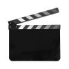 Andoer Acrylic Clapperboard Action Cut Board Movie Film Clapper Film Clapboard Small Clapperboard Movie Director's Slate Cut Action Scene Clapper Board Film Slate Dry Movie Clap Board for Filming view 4