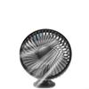 FACULX Car Fan, Portable USB Cooling Fan USB Single Head Car Dashboard Adjustable, for 360 Degree Rotation, 3 Speeds Strong Wind, for Car Dashboard, Desk Fan for SUV/RV/Truck(suction cup) view 1