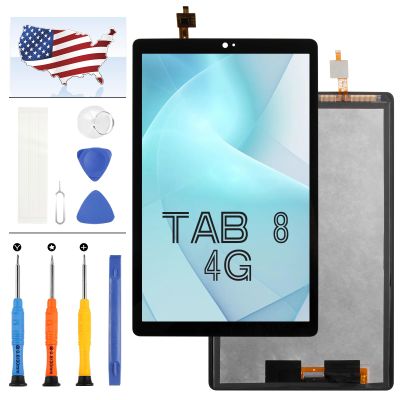 A-MIND LCD Display Screen for TCL TAB 8 4G 9132g 9132x 9132x2 9048S LCD Screen Capacitive Touch Panel for T-CL TAB 8 4G Screen Replacement Digitizer Tablet PC Assembly